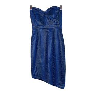 Revolve Elliatt Snakeskin Asymmetrical Dress